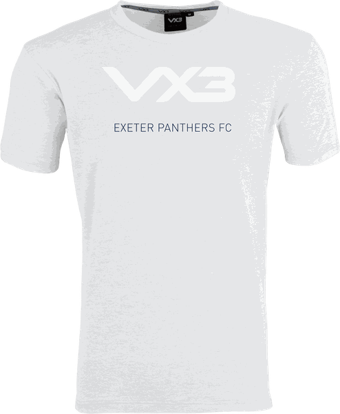 Exeter Panthers FC White Invicta Tee